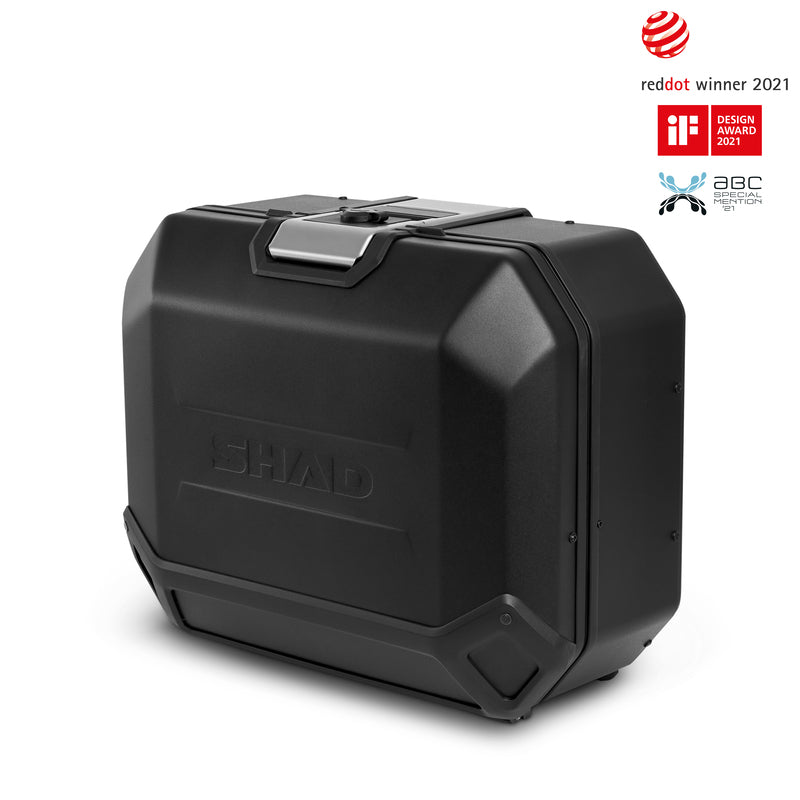 Maleta izquierda alumino SHAD Terra Black 36L SHAD D0TR36100LB
