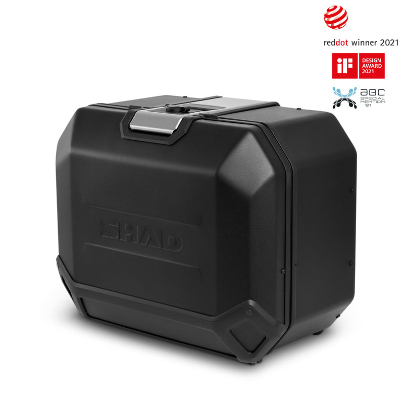 Maleta izquierda alumino SHAD Terra Black 47L SHAD D0TR47100LB