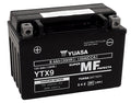 Batería YUASA W/C activada de fábrica sin mantenimiento -  YTX9 (FA) YUASA YTX9