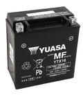 Batería YUASA W/C activada de fábrica sin mantenimiento -  YTX16 (FA) YUASA YTX16