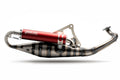 Escape YASUNI Carrera 10 homologado silencioso rojo Peugeot YASUNI TUB317-4R