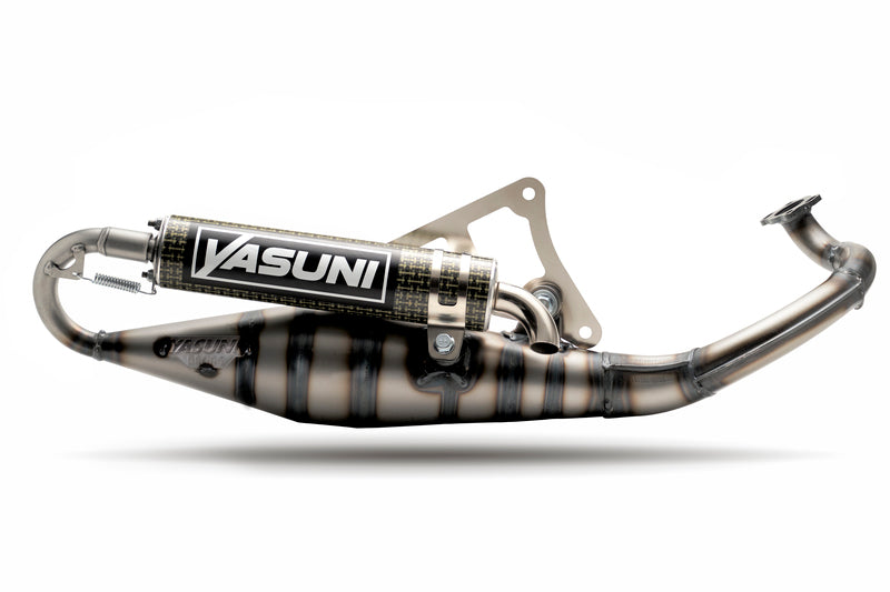 Escape YASUNI Carrera 10 homologado silencioso kevlar Peugeot YASUNI TUB317-4CK