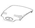 Tapa SHAD color aluminio SH40 SHAD D1B40E25