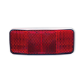 Reflector trasero bicicleta sujeción al portabultos 100x40mm V BIKE TF-508B