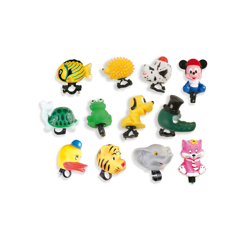 Caja 11 Bocinas infantiles (animales surtidos) V BIKE 707