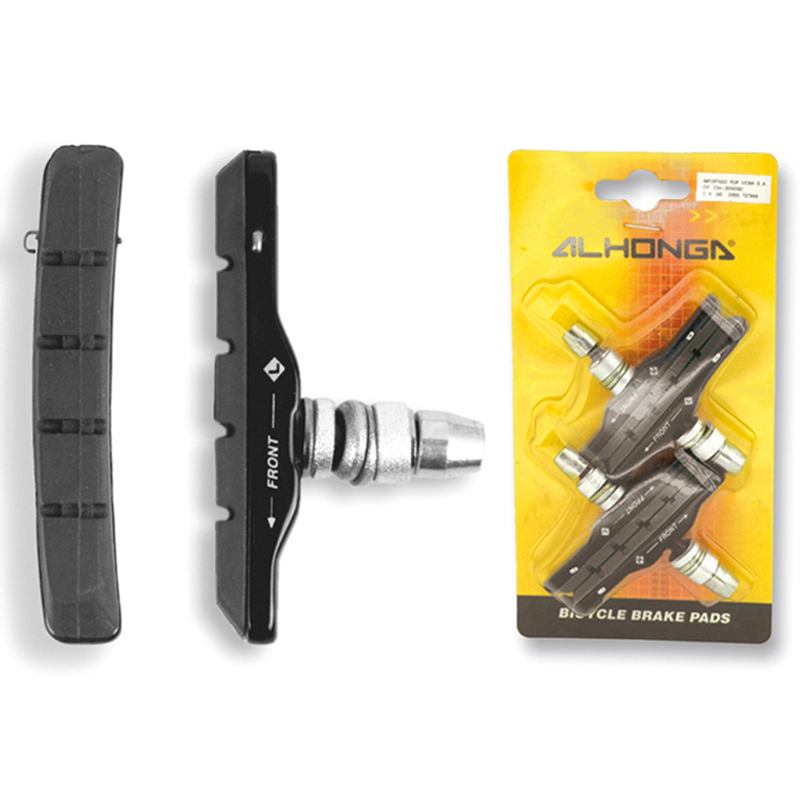 Juego de 4 zapatas tipo XTR 98. Funda negra ALHONGA HJ-739.13A