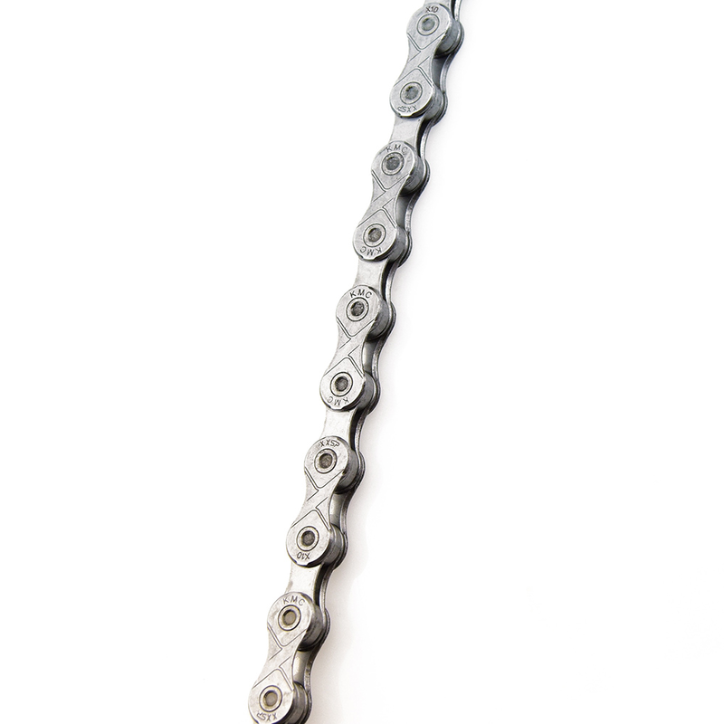 Cadena KMC X9 9 velocidades 116 eslabones plata/gris KMC X9