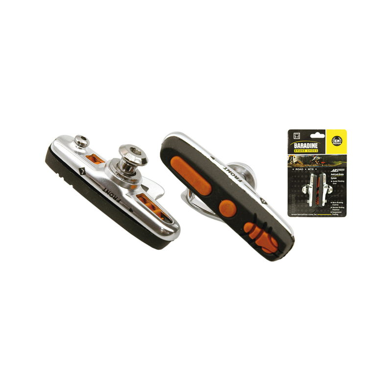 Par de zapatas con ABS Carretera V BIKE ABS-01RC