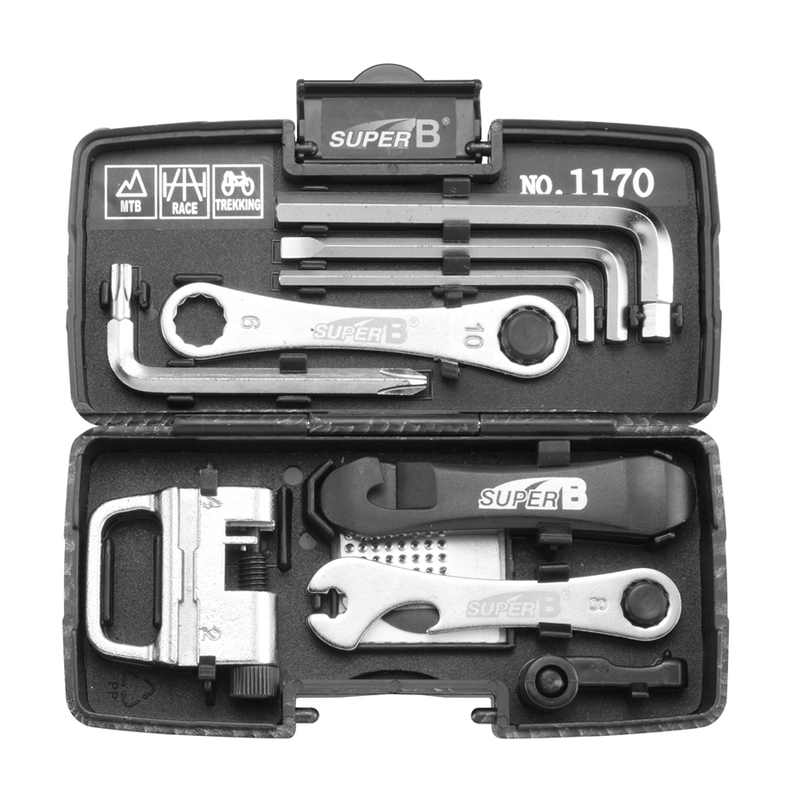 Mini-Estuche de herramientas Super B 24 funciones SUPER B TB-1170