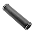 Par Puños bici VELO 130mm 100% silicona ultraligera. Sujeción lock-on doble tornillo VELO VLG985-1AD3-1L-G2-BL