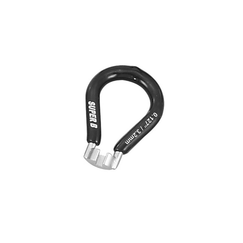 Llave de radios 0.127'' (3.23mm). Negra SUPER B TB-5540