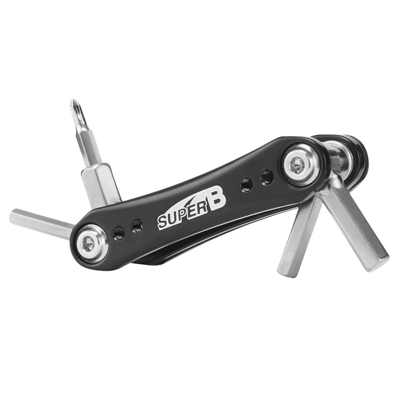 Set multi-herramienta 7 en 1. Super B - REF TB-FD10-BLACK SUPER B TB-FD10-BLACK