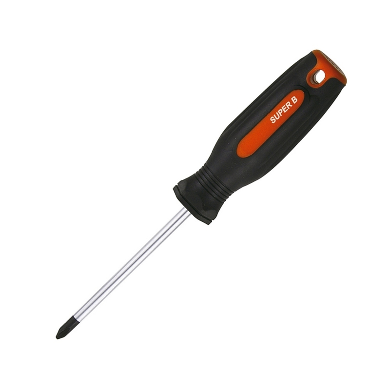 Destornillador Phillips 0, largo 75mm Super B - REF TB-7518 SUPER B TB-7518