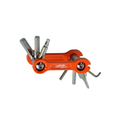 Multiherramienta plegable 9 en 1. Naranja SUPER B TB-9855-OR