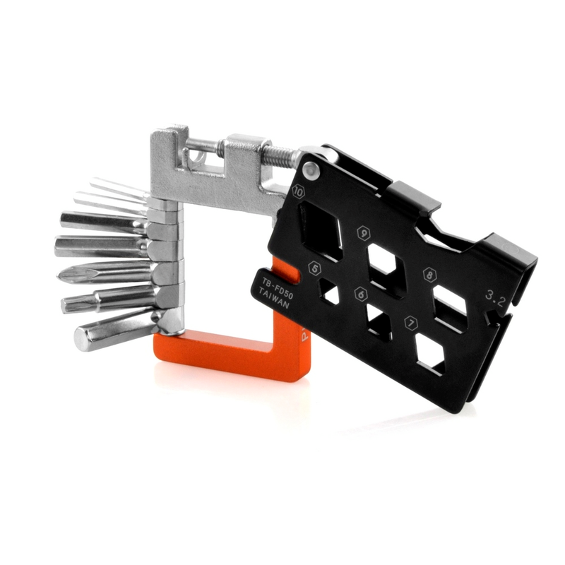 Multiherramienta plegable 21 en 1 SUPER B TB-FD50