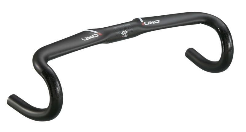 Manillar bicicleta carretera UNO carbono 440mm - Ø31,8 KALLOY UNO UBSD01-440