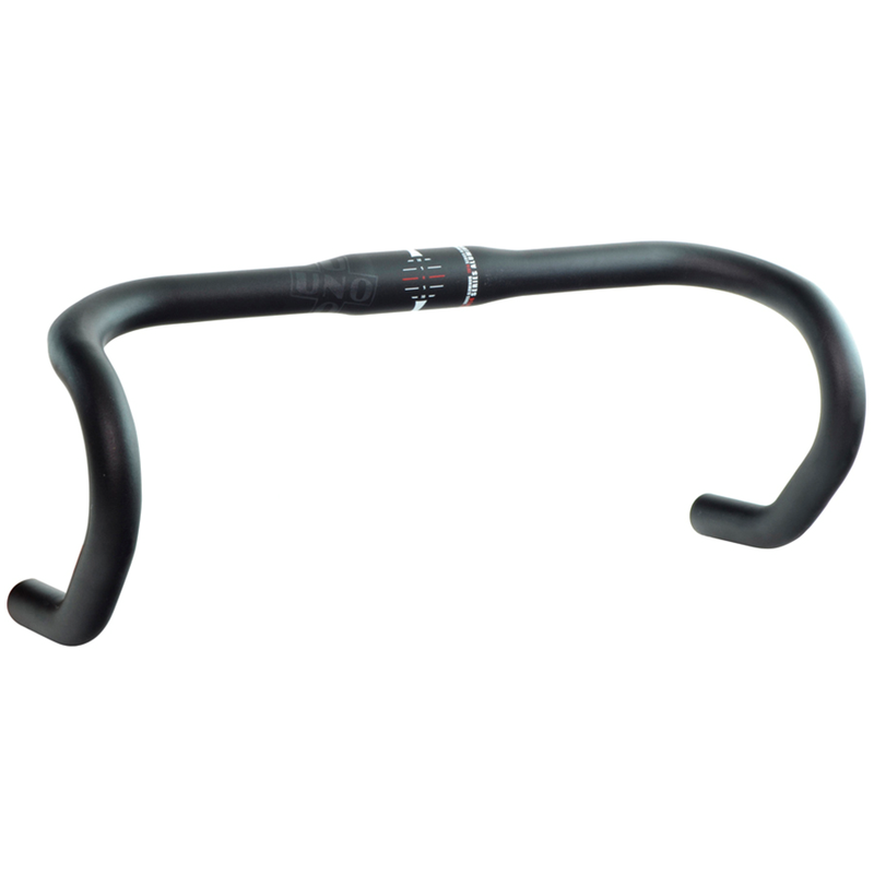 Manillar bicicleta carretera UNO Aero series 440mm - Ø31,8 - Negro KALLOY UNO HBAR15-440MM
