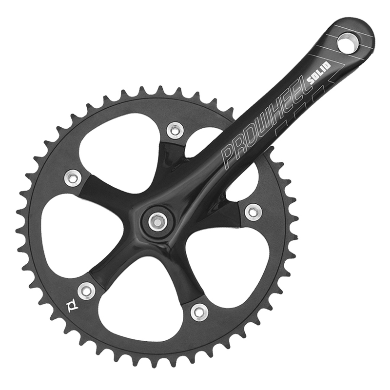 Plato-bielas Fixie 175-46T PROWHEEL SOLID-246T-175