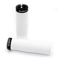 Par puños bici espuma EVA ultraligera VELO Blancos/abrazadera negra. Sujeción lock-on 1 tornillo VELO 864-4AD3L2G2-WHITE