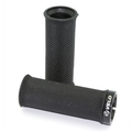 Par puños bici VELO MTB para Grip Shift. Textura diamante. Negros VELO VLG8843AD2-BLACK