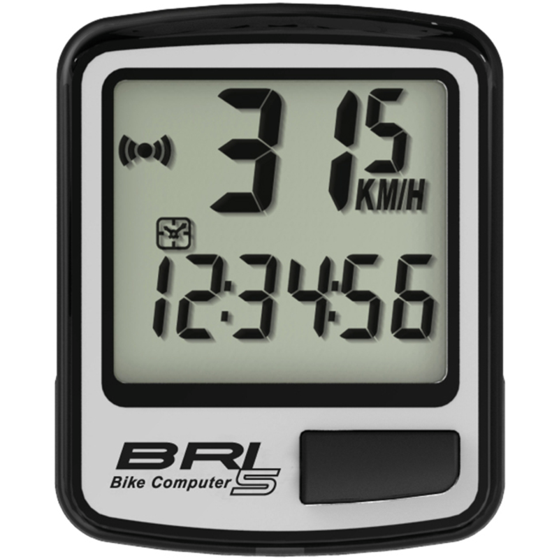 Ciclocomputador ECHOWELL NEW BRI5 5 funciones con cable ECHOWELL BRI5 BLACK-GREY