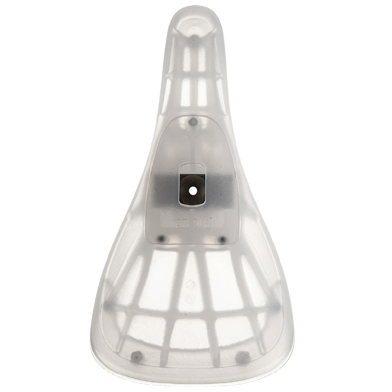 Sillín para tija pivotante VELO VL7101 nylon translucido VELO VL-7101-CLEAR