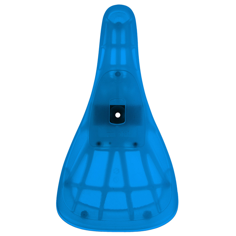 Sillín para tija pivotante VELO VL7101 nylon translucido azul VELO VL-7101-BLUE TRANSLU
