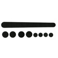 Kit protector para cuadro de bicicleta VELO carbon fiber VELO VLF-006-5