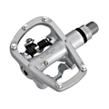 Par Pedales MTB Plataforma/Clip aluminio eje Cr-Mo sellado Wellgo R120B WELLGO R120B-SILVER