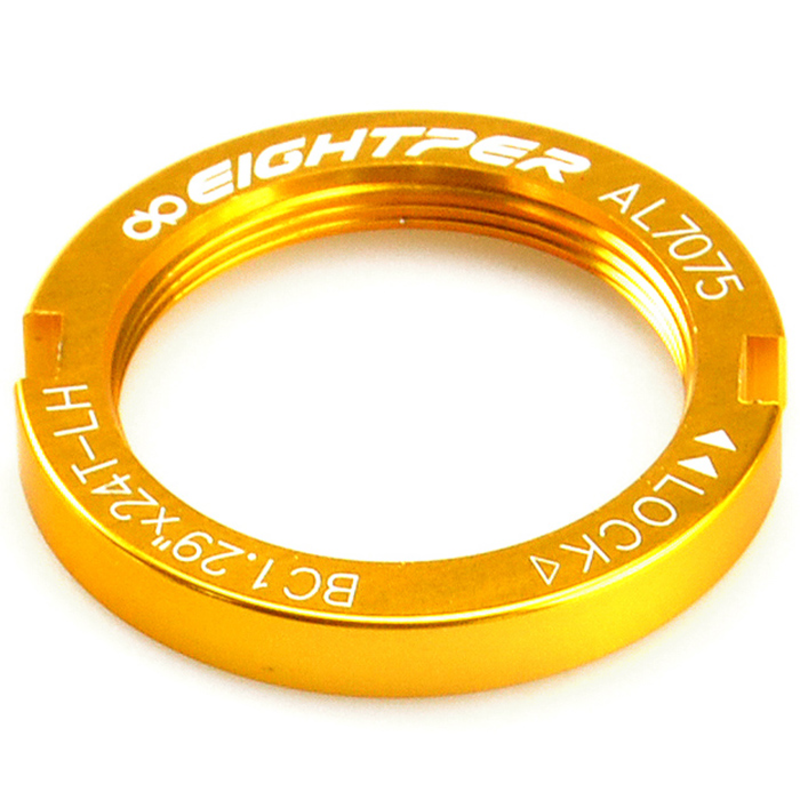 Arandela cierre piñón fijo color oro EIGHTPER CG50-GOLD