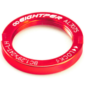 Arandela cierre piñón fijo color rojo EIGHTPER CG50-RED