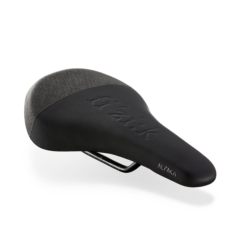 Sillín de bicicleta Fizik Gravita Alpaca X5 - Negro/Negro - 130mm - Alloy FIZIK F205URNA03A02