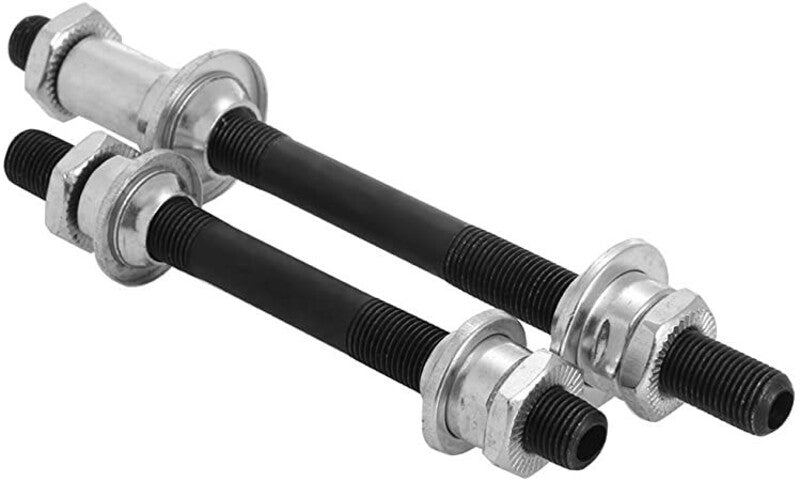 Eje de rueda trasera de bicicleta roscado convencional completo Ø10x145mm V BIKE CH25 M10X145