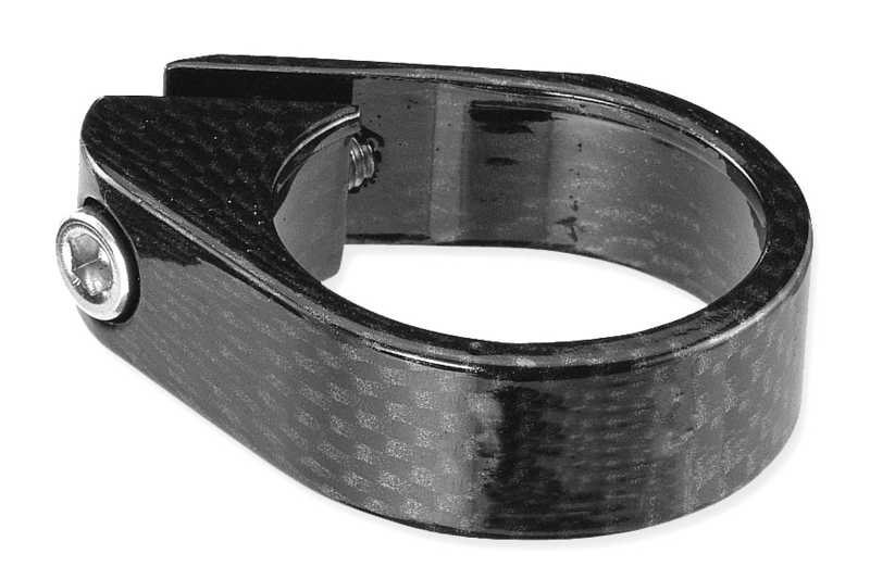 Abrazadera cierre tija de sillín de bicicleta V BIKE con tornillo - Ø34.9mm Carbon V BIKE CC-211-34.9