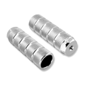 Juego reposapies bici M14. Plata V BIKE SA-3816-14S