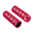 Juego reposapies rojo bici M14. V BIKE SA-3816-R