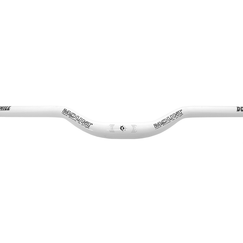 Manillar MTB doble altura Ø31.8 640mm. Color blanco V BIKE 318-123-WH