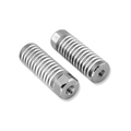 Juego reposapies bici 24Tx26T. Plata V BIKE SA-2615-SILVER
