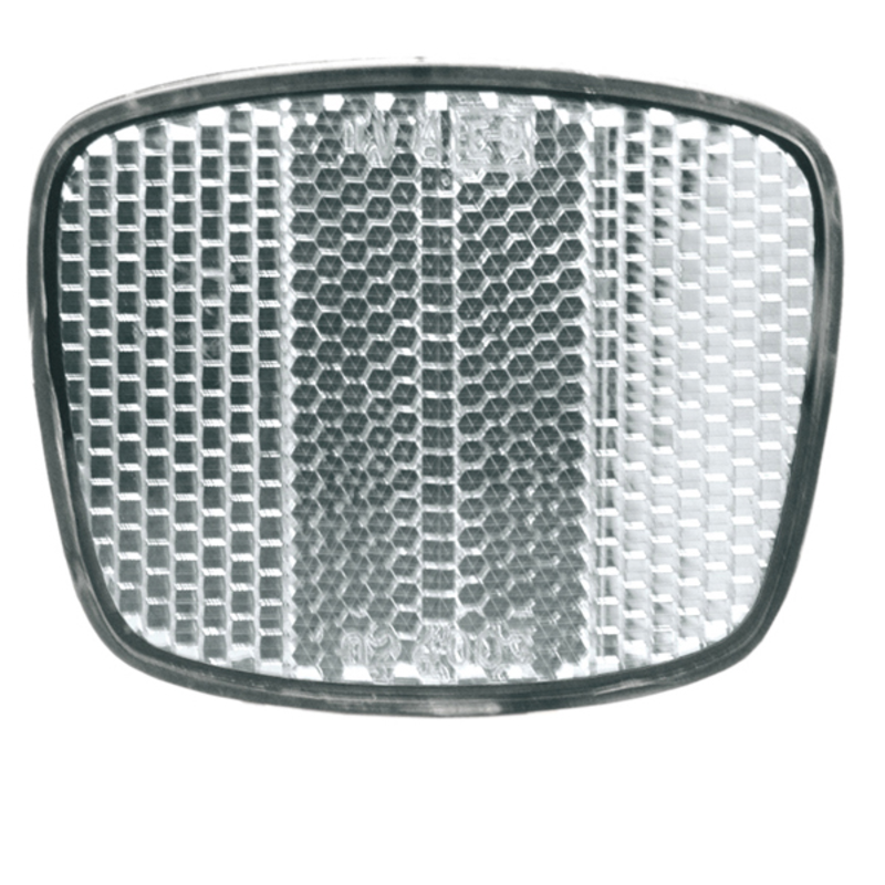 Reflector delantero de bicicleta + soporte sujeción a la horquilla VICMA 58D
