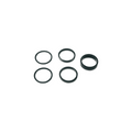 Juego de arandelas supl. A-HEAD 28,6 mm.Negro V BIKE CC-AL001-28.6MM-BK