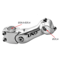 Potencia para bicicleta -10° / 40° UNO - 110 mm plata KALLOY UNO AS-809A-S