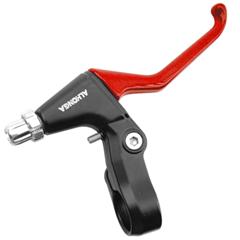 Juego de manetas V-Brake aluminio. Rojo ALHONGA HJ-288ADV-RED