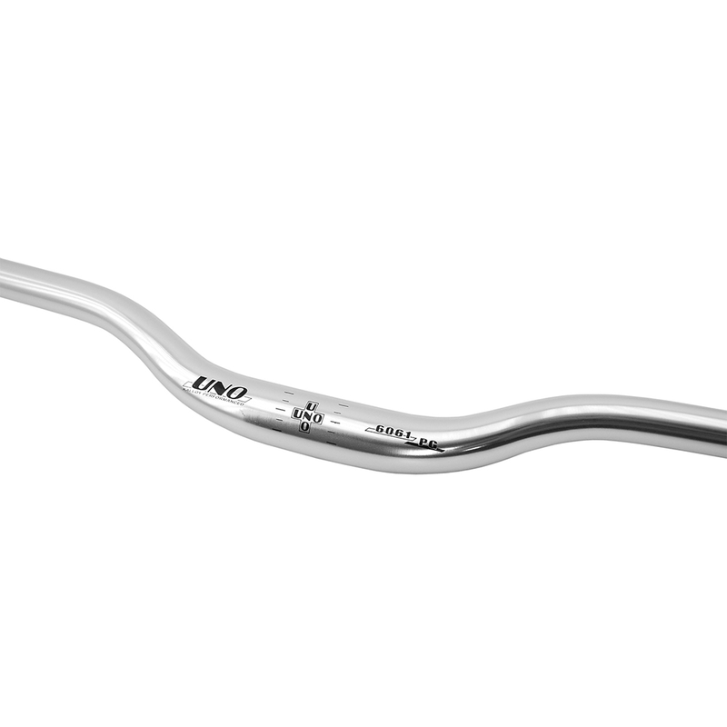 Manillar MTB UNO 31,8 Plata KALLOY UNO HB-RB11-31,8-SILVER