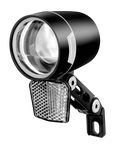 Luz delantera bicicleta LED 100lm para dinamo 6V + reflector V BIKE JY-7280 (60LUX)