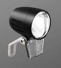 Luz delantera bicicleta LED 100lm para dinamo 6V + reflector V BIKE JY-7149M (60LUX)