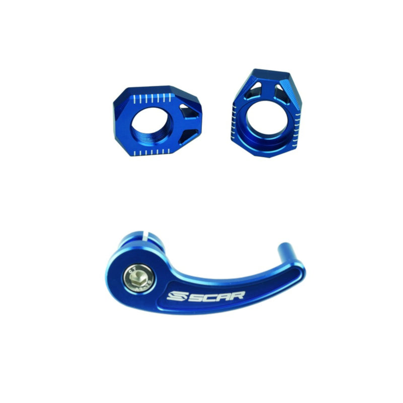 Tirador eje rueda trasera + tensor de cadena SCAR, Sherco 125-450 SCAR RAP600+AB601