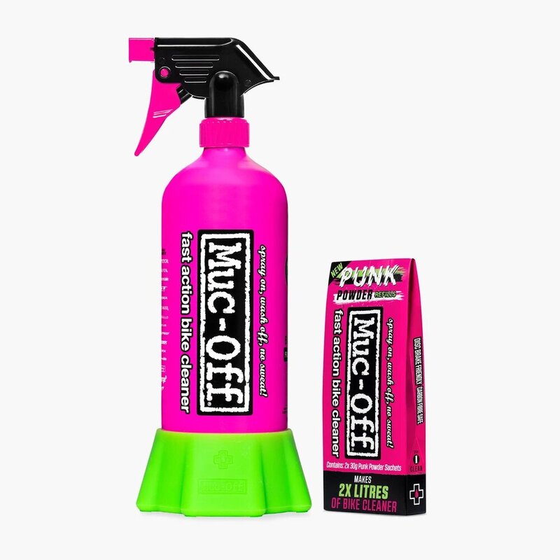 Pack MUC-OFF polvo Punk Powder y botella aluminio MUC-OFF 20609