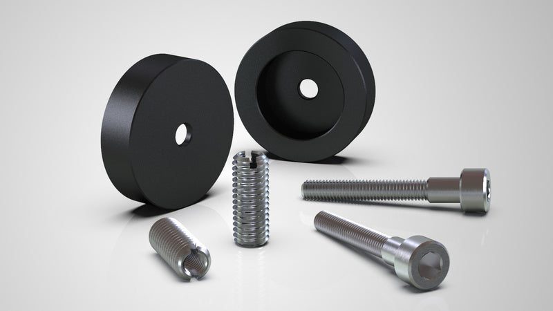 Kit de montaje para contrapesos de manillar HIGHSIDER M8 - Kawasaki HIGHSIDER 161-049