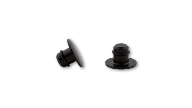 Tapones para rosca retrovisor HIGHSIDER aluminio CNC M10 - Negro brillo HIGHSIDER 160-314