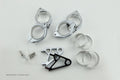 Soporte de faro para horquilla HIGHSIDER (extra corto) aluminio CNC - Ø 42-43 mm HIGHSIDER 220-817409